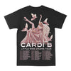 Cardi B "Little Miss Drama" Tour Graphic Tee by Obsessed with graphic tees
