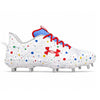 "Carnival Confetti" Under Armour Yard Low MT Cleats by Stadium Custom Kicks