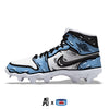 "Carolina Cartoon" Jordan 1 Kids' Multisport Cleats