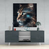 Cat Glass Wall Art || Designers Collection by Insigneart USA