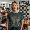 Fox & Yarn T-shirt by YarnMerch