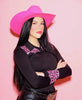 Catty Cowgirl Western Pearl Snap Rodeo Shirt by Neon Spur