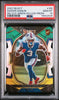 Graded 2022 Panini Select Damar Hamlin #100 Die-Cut Green/Yellow Prizm Rookie RC Football Card PSA 10 Gem Mint