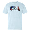 USA Flag Lettering (Front) by Shield Republic