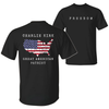 Charlie Kirk Freedom & Patriotism Graphic T-Shirt – 2-Sided Design by Dog Mom Hat