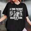 Charlie Kirk T-Shirt – Charlie Kirk Fan Gift, Unisex Political Apparel for Men & Women by Dog Mom Hat