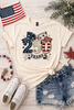 250 USA Flag Gildan Softstyle Tee by Ocean & 7th