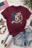 250 USA Flag Gildan Softstyle Tee by Ocean & 7th