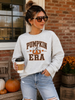 Pumpkin Era Graphic Crewneck Sweatshirt by Ocean & 7th