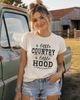 A Little Country A Little Hood Bella Canvas Graphic Tee by Ocean & 7th