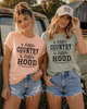 A Little Country A Little Hood Bella Canvas Graphic Tee by Ocean & 7th