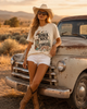 Iowa Nice Cowgirl Spice Bella Canvas Tee by Ocean & 7th