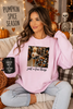 Just a Few Things Doll Face Graphic Crewneck Sweatshirt by Ocean & 7th