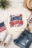 America Hallelujah Bella Canvas Graphic Tee by Ocean & 7th