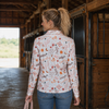 Neon Spur Yeehaw Howdy Quarter Zip Sun Shirt by Neon Spur
