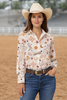 Yeehaw Howdy Button Up Rodeo Shirt by Neon Spur