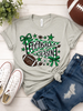 Green/Black Football Season Bella Canvas Graphic Short Sleeve Tee by Ocean & 7th