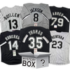 Autographed/Signed Chicago Baseball Jersey Mystery Box with PSA JSA or Beckett COA by Hall of Fame Sports Memorabilia