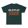 Chicago Bears Motivational 'Good Better Best' Slogan Tee by Dog Mom Hat