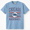 Chicago 1870 Baseball Comfort Colors T-shirt by Everyday Customs Co.