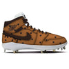 "Chocolate Chip Cookie" Jordan 1 Retro Cleats by Stadium Custom Kicks