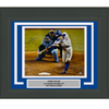 Framed Autographed/Signed Chris Taylor 2020 World Series Los Angeles LA Dodgers 16x20 Baseball Photo PSA/DNA COA