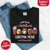 Christmas Movie Comfort Colors Shirt Hallmark Watching Tee by Adorb Custom Tees