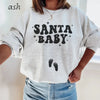 Christmas Pregnancy Announcement Sweatshirt – Santa Baby T-Shirt by Dog Mom Hat
