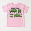 Garbage Truck Blueprints Shirt - Fun Garbage Truck Tee by Madi Moosh