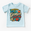 Somebody In Georgia Loves Me Shirt - State Souvenir Tee by Madi Moosh