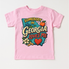 Somebody In Georgia Loves Me Shirt - State Souvenir Tee by Madi Moosh