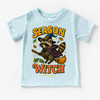 Season Of The Witch Raccoon Shirt - Halloween Tee by Madi Moosh