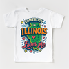 Somebody In Illinois Loves Me Shirt - State Souvenir Tee by Madi Moosh