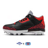 "Cincinnati" Jordan 3 Retro MCS Cleats