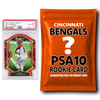 Cincinnati Bengals PSA 10 Graded Rookie Card Mystery Pack