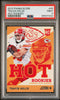 Graded 2013 Panini Score Travis Kelce #43 Hot Rookies RC Football Card PSA 9 Mint