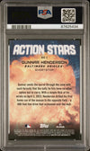 Graded 2023 Topps Update Gunnar Henderson #AS2 Action Stars Rookie RC Baseball Card PSA 10 Gem Mint