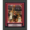 Framed Autographed/Signed Clyde Drexler Portland Trail Blazers 16x20 Basketball Photo Beckett BAS COA