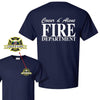 Coeur d'Alene Firefighter Tribute T-Shirt – Memorial Graphic Tee, Soft Cotton Blend Shirt to Support Fire Heroes by Dog Mom Hat