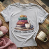 Coffee Yarn Books T-shirt by YarnMerch