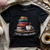 Coffee Yarn Books T-shirt by YarnMerch