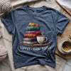 Coffee Yarn Books T-shirt by YarnMerch