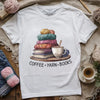 Coffee Yarn Books T-shirt by YarnMerch