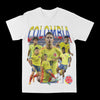 Colombia Soccer Graphic Tee by Obsessed with graphic tees