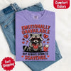 Comfort Colors Emotionally Unavailable Raccoon T-Shirts by Adorb Custom Tees