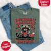 Comfort Colors Emotionally Unavailable Raccoon T-Shirts by Adorb Custom Tees
