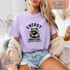 Comfort Colors Energy Unmatched Raccoon Coffee Funny T-Shirt by Adorb Custom Tees
