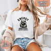 Comfort Colors Energy Unmatched Raccoon Coffee Funny T-Shirt by Adorb Custom Tees