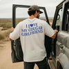 Comfort Colors I Love My Cougar Valentine’s Boyfriend Girlfriend Shirt by Adorb Custom Tees