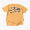 Comfort Colors I Love My Cougar Valentine’s Boyfriend Girlfriend Shirt by Adorb Custom Tees